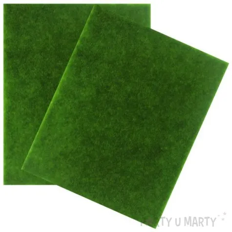 ozdoba trawa sztuczna zielona aliga 15x15cm 2szt