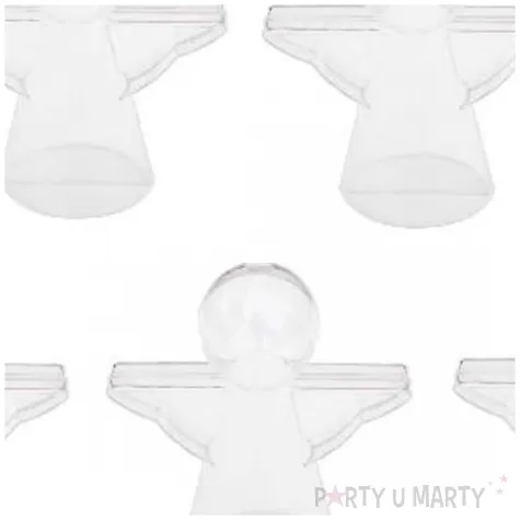 ozdoby choinkowe aniolki akrylowe aliga 10 cm 5 szt