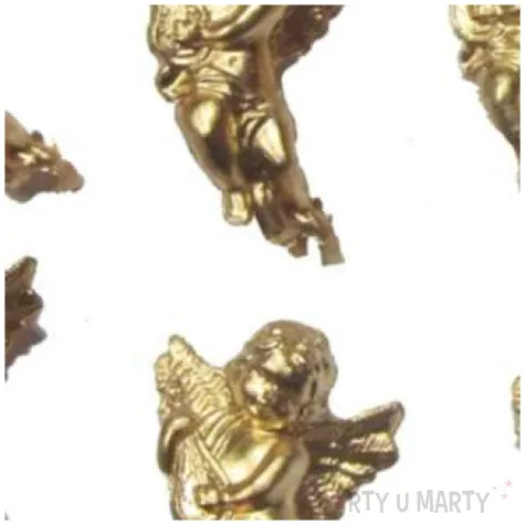 ozdoby choinkowe aniolki zloty arpex 6szt 5cm