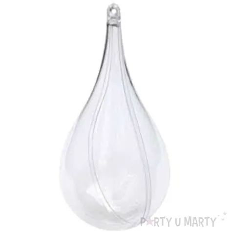 ozdoby choinkowe kropelki akrylowe aliga 12 cm 5 szt