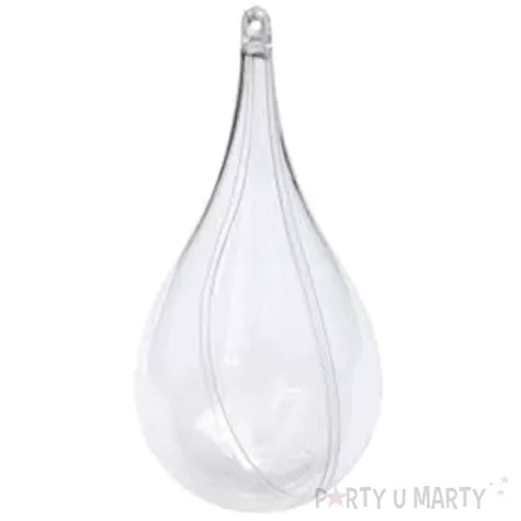 ozdoby choinkowe kropelki akrylowe aliga 18 cm 5 szt