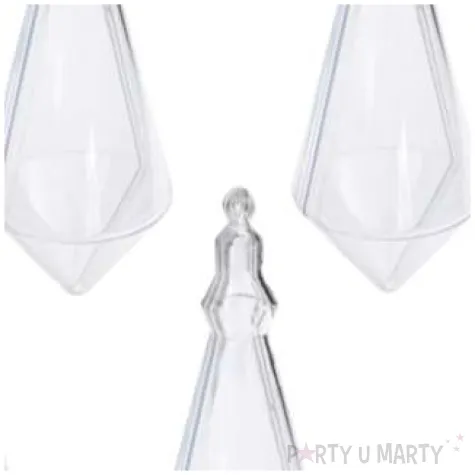 ozdoby choinkowe krysztalki akrylowe aliga 14 5 cm 5 szt