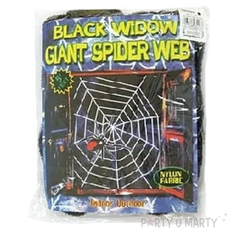 pajeczyna czarna 126 cm