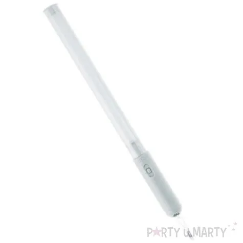 paleczka party lumo swiecaca biala 25 cm