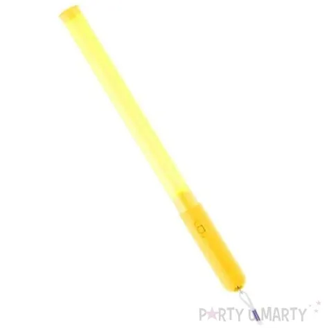 paleczka party lumo swiecaca zolta 25 cm