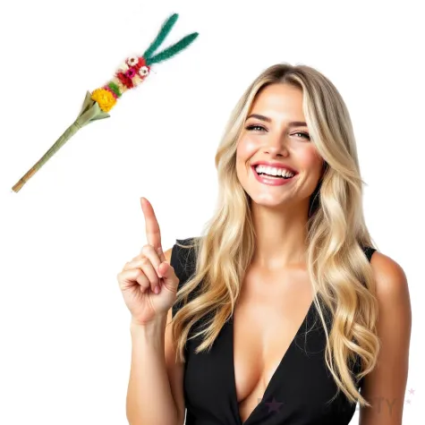 palma wielkanocna zajaczek jasny z zielonymi uszami arpex 40cm