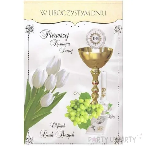 pamiatka i komunia sw z hostia kemis 22x15 cm