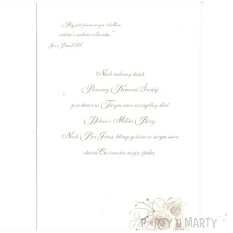 pamiatka i komunia sw z hostia kemis 22x15 cm