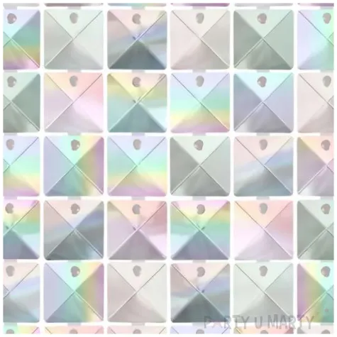 panel dekoracyjny 3d przezroczyste tlo zaczep opalizujacy godan 30x30 cm