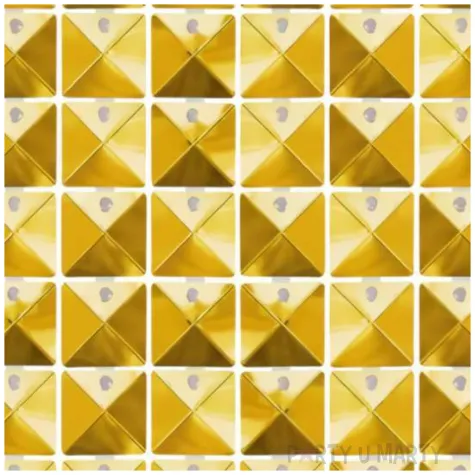 panel dekoracyjny 3d przezroczyste tlo zaczep zloty godan 30x30 cm