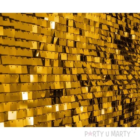 panel dekoracyjny cekinowy czarne tlo miedziany godan 30x30 cm