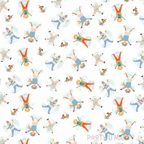 papier do pakowania dzieci kolorowy partydeco 70x200 cm