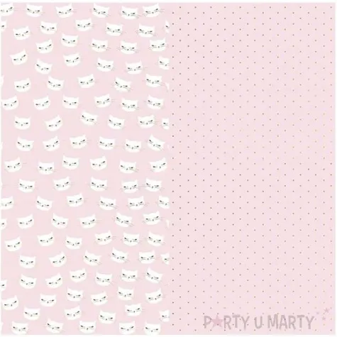 papier do pakowania kotek partydeco 70x200 cm x2