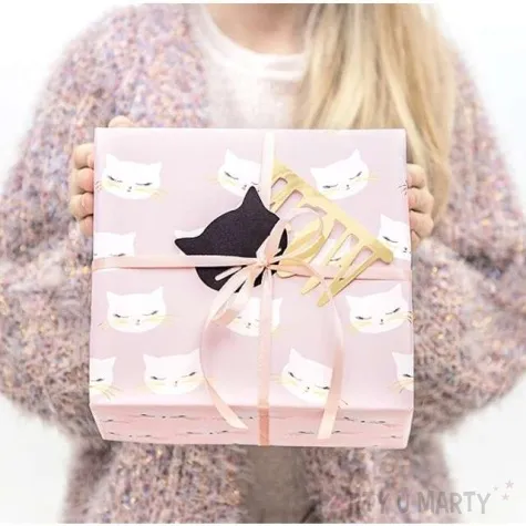 papier do pakowania kotek partydeco 70x200 cm x2