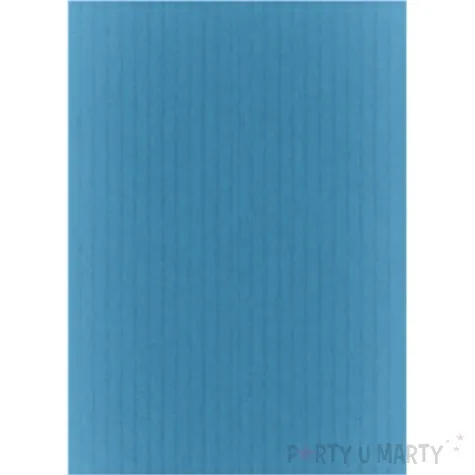 papier do pakowania kraftowy niebieski maki 70x200 cm