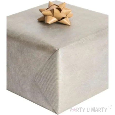 papier do pakowania kraftowy szary maki 70x200 cm