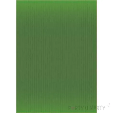 papier do pakowania kraftowy zielony ciemny maki 70x200 cm