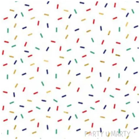 papier do pakowania posypka kolorowy partydeco 70x200 cm