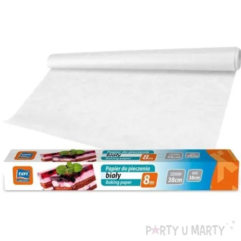papier do pieczenia classic arkusze bialy ravi 38cm 8m