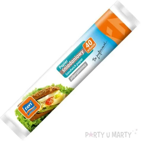 papier sniadaniowy classic bialy ravi 23x33 cm 40szt