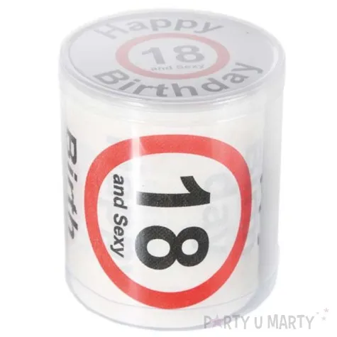 papier toaletowy 18 urodziny