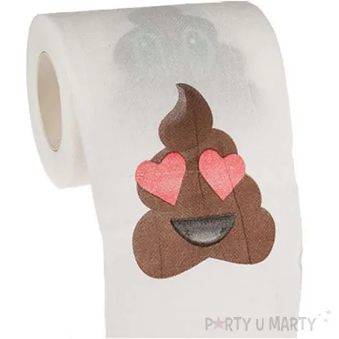 papier toaletowy emotikon kupa