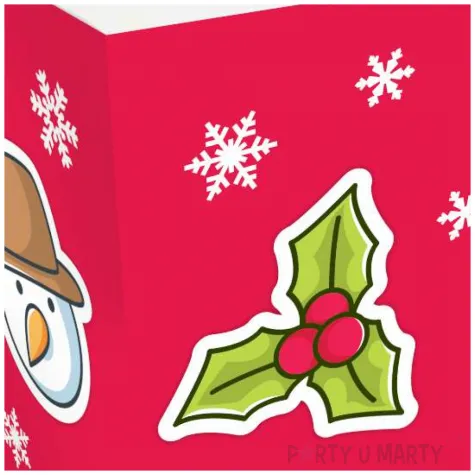 papierowe pudelka na popcorn boze narodzenie bajeczne swieta mikolajki wigilia 4 szt