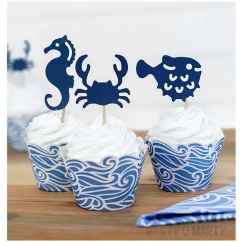 papilotki na muffinki ahoy 6 szt