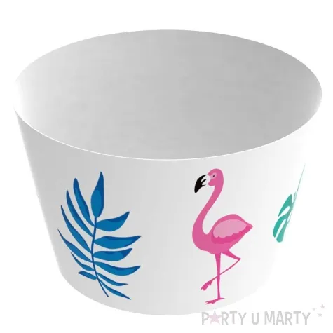 papilotki na muffinki aloha party congee 6 szt