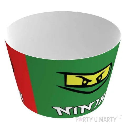 papilotki na muffinki ninja congee 6 szt