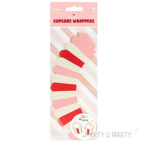 papilotki na muffinki sweet love 6 szt