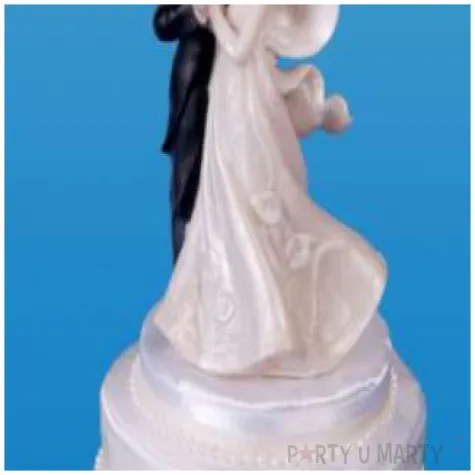 para mloda na tort 15 cm biala 1 szt