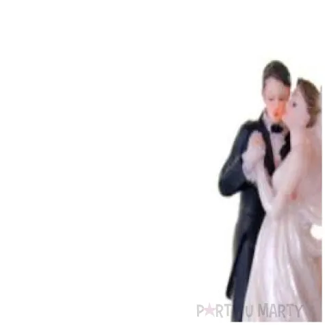 para mloda na tort 15 cm biala 1 szt