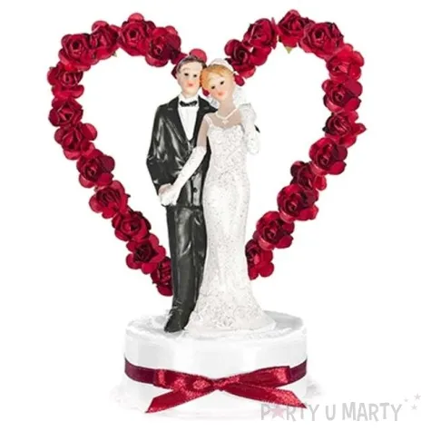 para mloda na tort 16 cm biala 1 szt