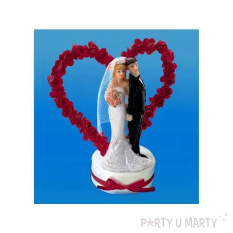 para mloda na tort 16 cm biala 1 szt