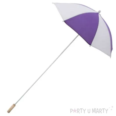 parasol long party fioletowy funnyfashion 105 cm