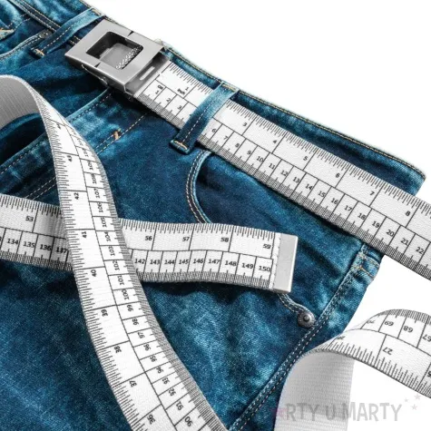 pasek dietetyczna miara fitness bialy gadgetmaster 1 5 m