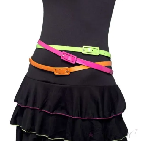 pasek party neon mix smiffys 3 szt