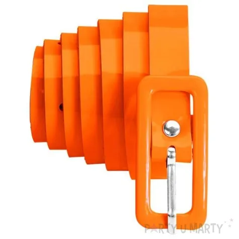 pasek party neon pomaranczowy widmann 2 cm