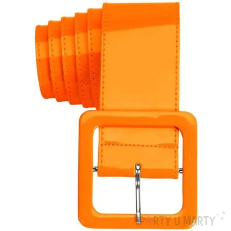 pasek party neon pomaranczowy widmann 5 5 cm