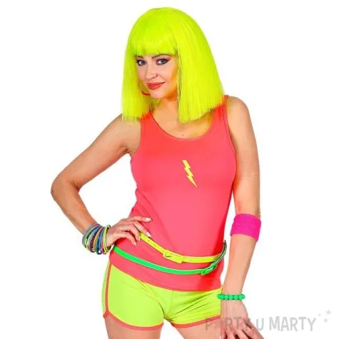 pasek party neon zielony widmann 2 cm