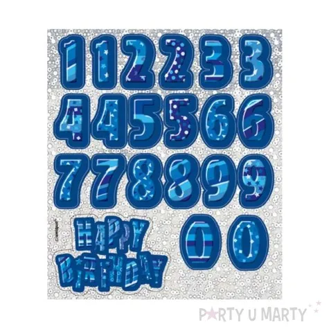 patera papierowa happy birthday naklejki unique 35 cm