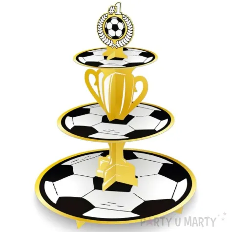 patera papierowa pilka nozna mix partypal 34 x 41 cm