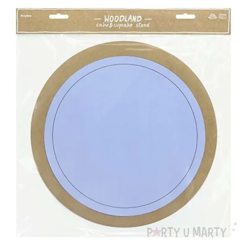 patera papierowa woodland 35 cm