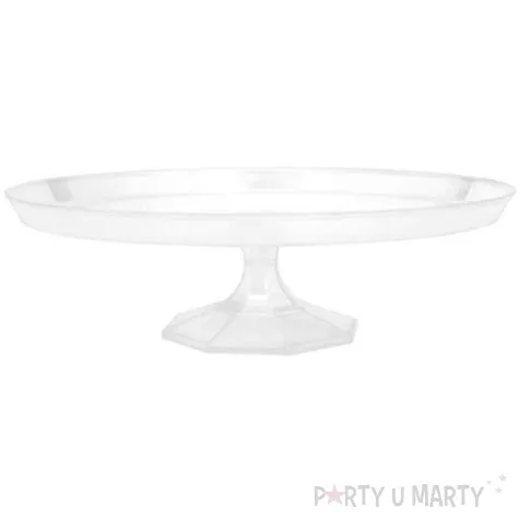 patera plastikowa classic xl transparentna amscan 34 cm