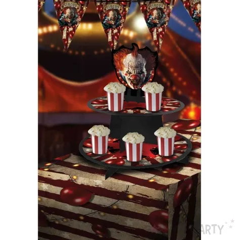 patera straszny klaun dwupoziomowa guirca 40 cm