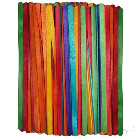 patyczki drewniane do lodow dlugie mix titanum 140 mm 10 szt