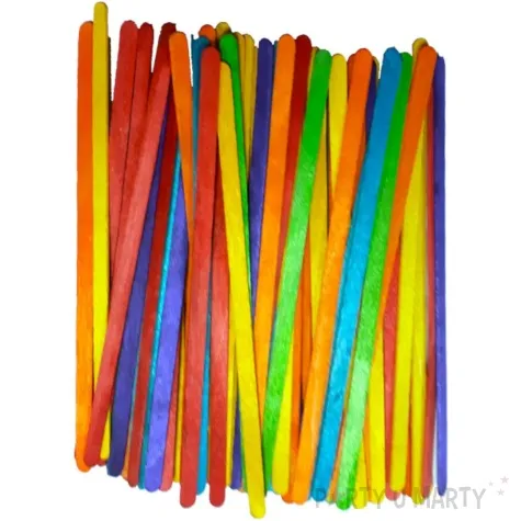 patyczki drewniane do lodow dlugie mix titanum 140 mm 10 szt