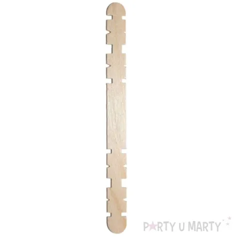 patyczki drewniane do lodow z wcieciami naturalne titanum 114 mm 50 szt