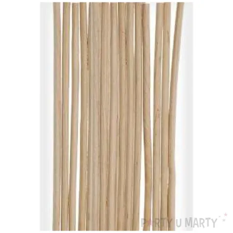 patyczki drewniane okragle naturalne titanum 150 mm 20 szt